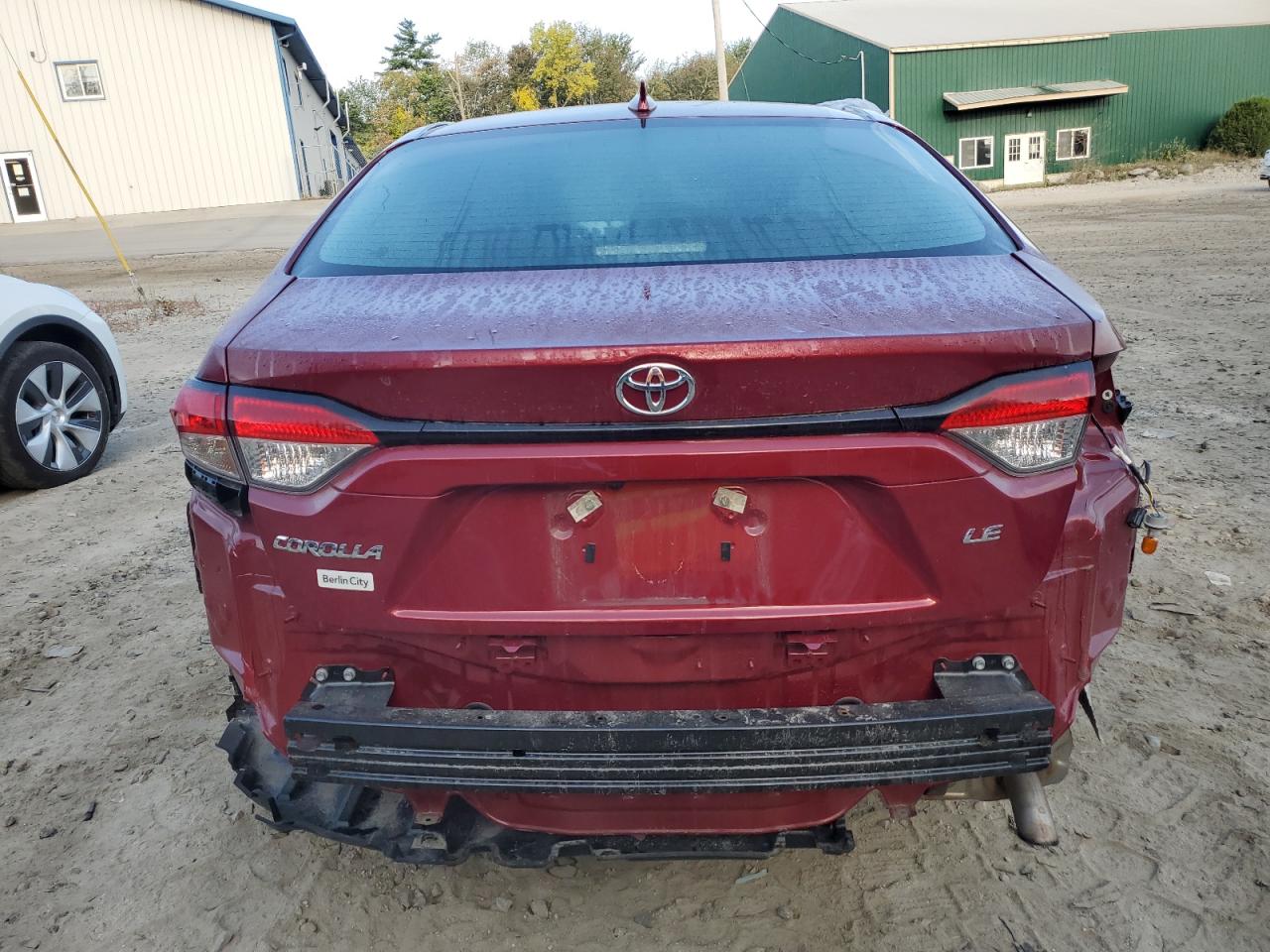 2022 TOYOTA COROLLA LE VIN:5YFEPMAE1NP382345