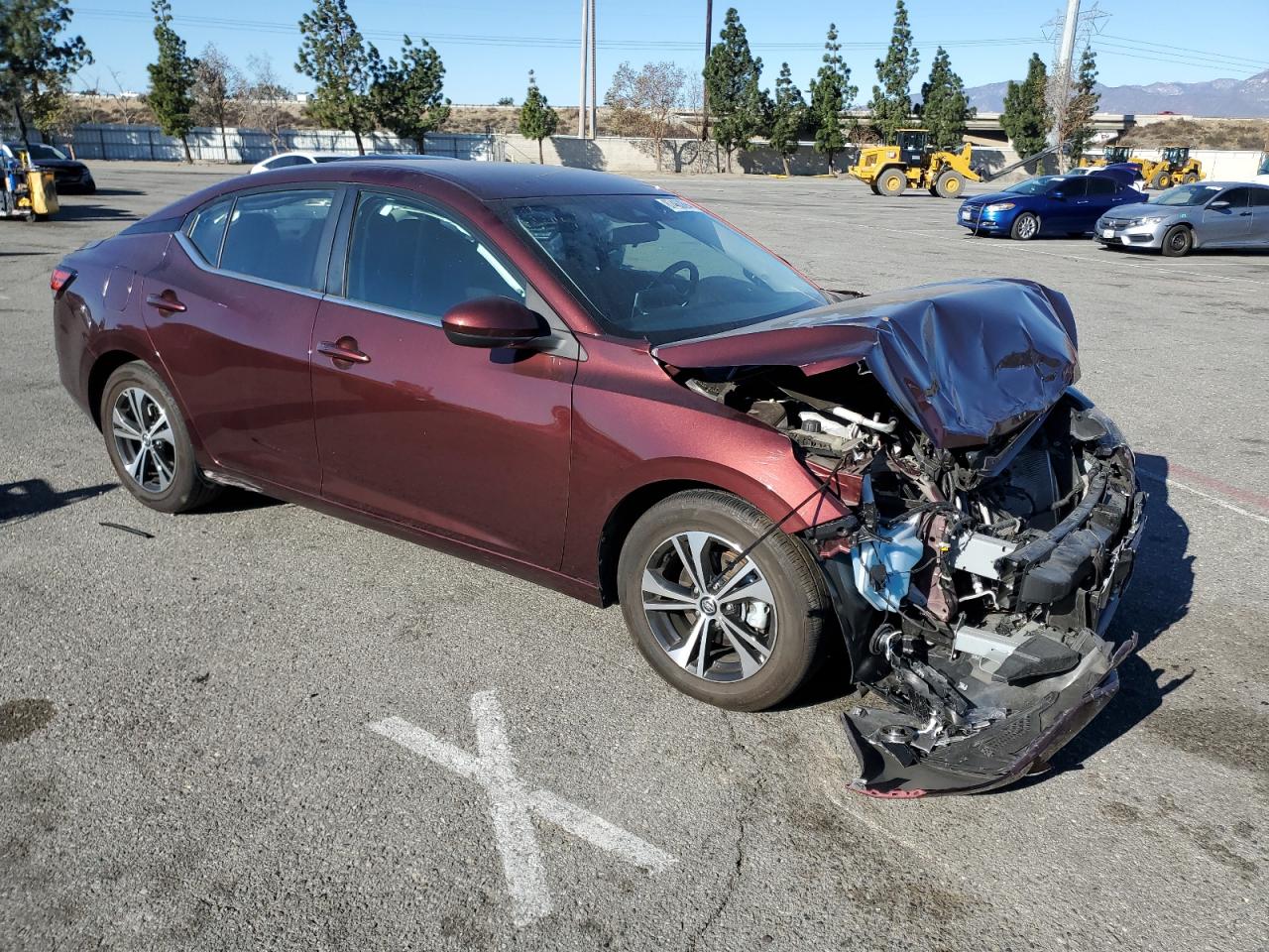2023 NISSAN SENTRA SV VIN:3N1AB8CV8PY244762