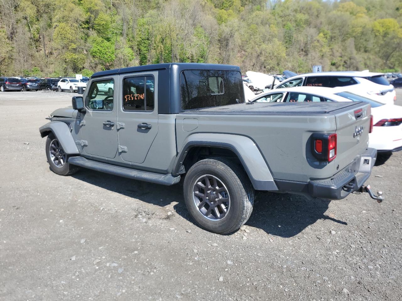 2022 JEEP GLADIATOR OVERLAND VIN:1C6HJTFG3NL117851