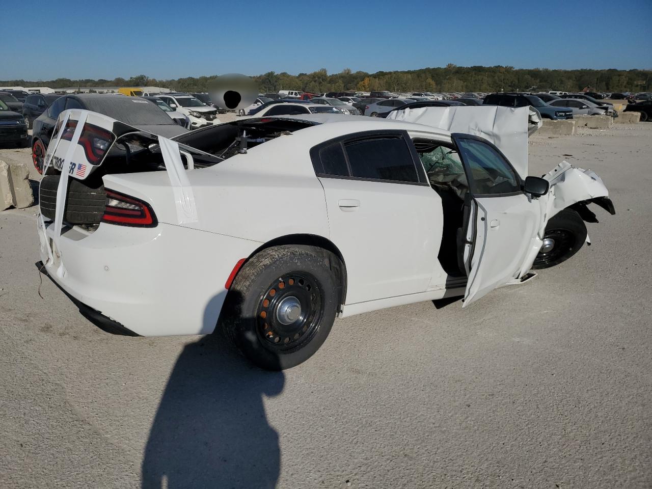 2022 DODGE CHARGER POLICE VIN:2C3CDXKG3NH150549