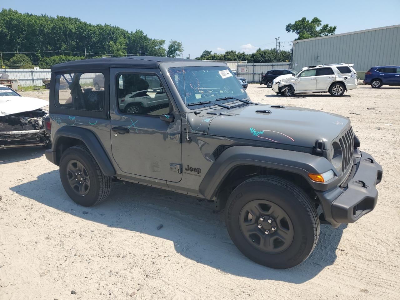 2023 JEEP WRANGLER SPORT VIN:1C4HJXAG4PW668721