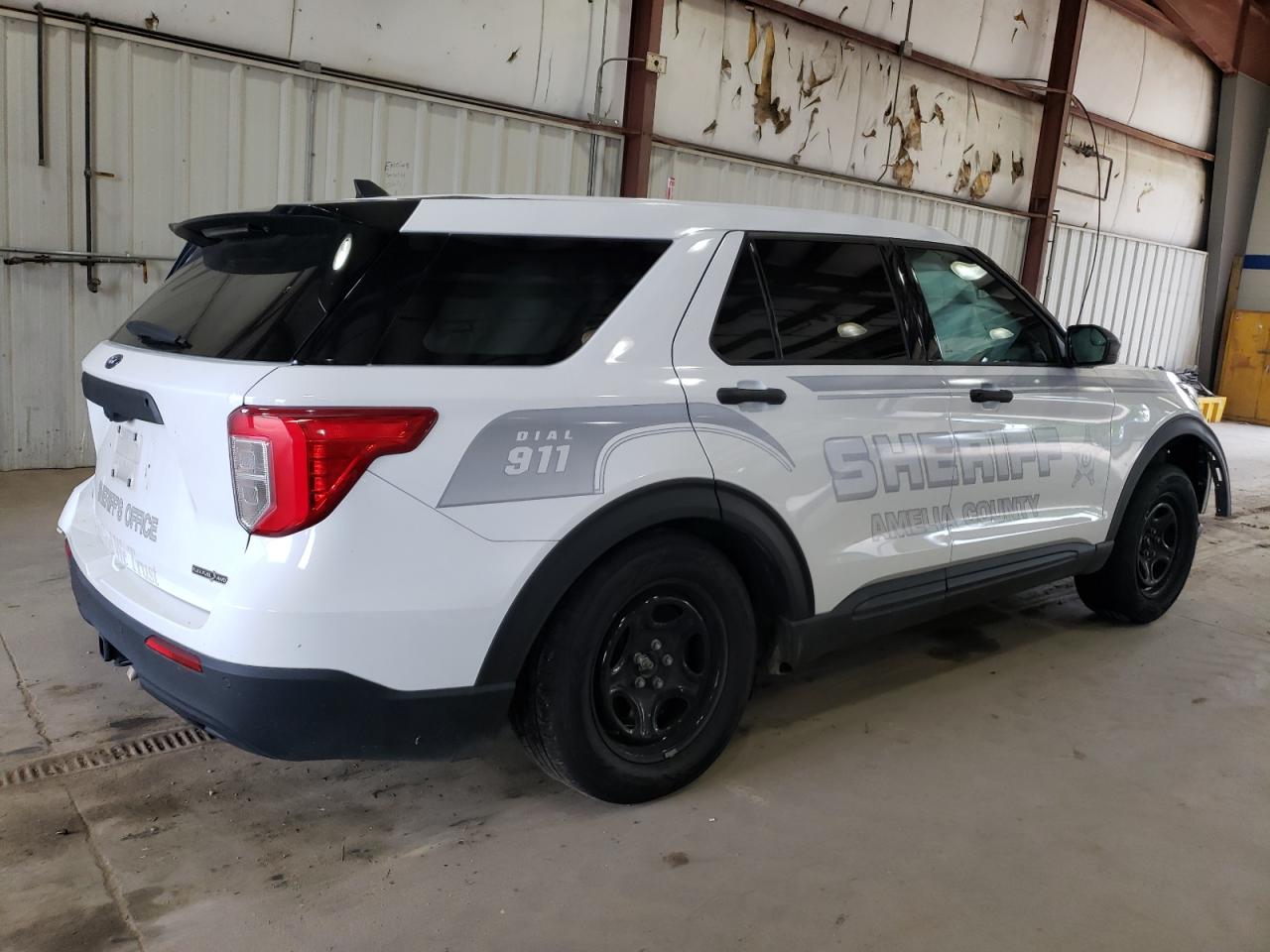 2022 FORD EXPLORER POLICE INTERCEPTOR VIN:1FM5K8AB5NGB71335