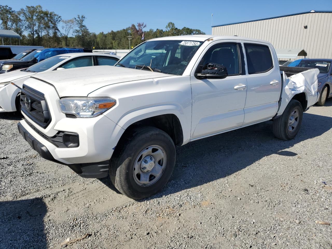 2022 TOYOTA TACOMA DOUBLE CAB VIN:3TYAX5GN1NT042345