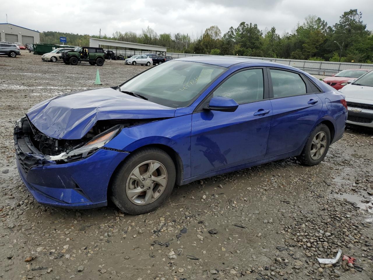 2022 HYUNDAI ELANTRA SE VIN:KMHLL4AG0NU291313