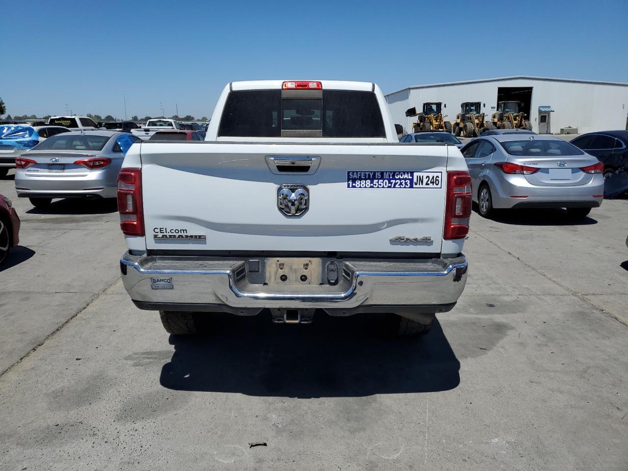 2022 RAM 2500 LARAMIE VIN:3C6UR5FL8NG344644