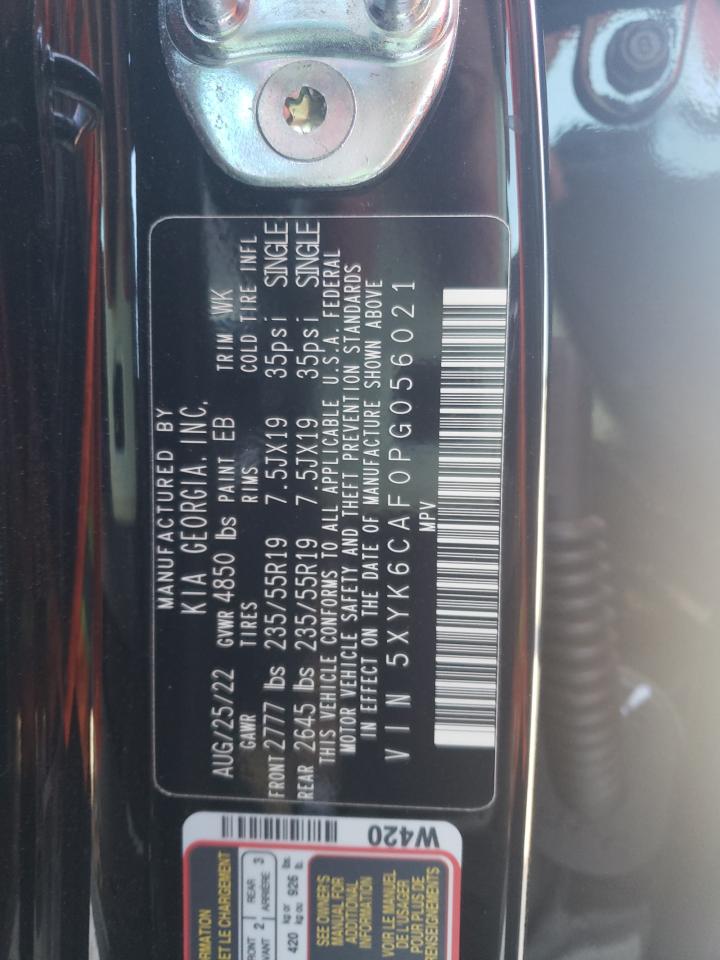 2023 KIA SPORTAGE X LINE VIN:5XYK6CAF0PG056021