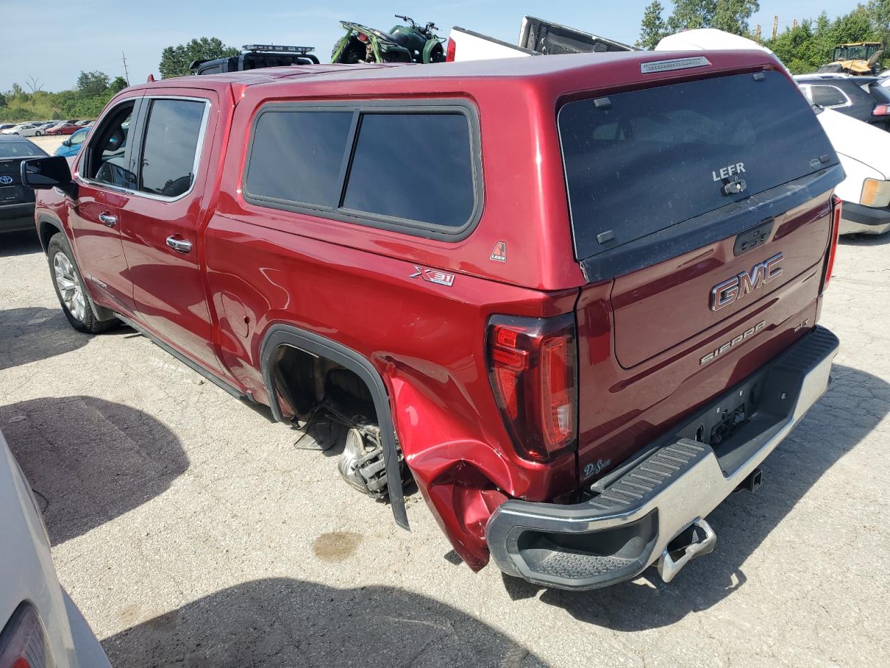 2022 GMC SIERRA LIMITED K1500 SLT VIN:3GTU9DEDXNG211591
