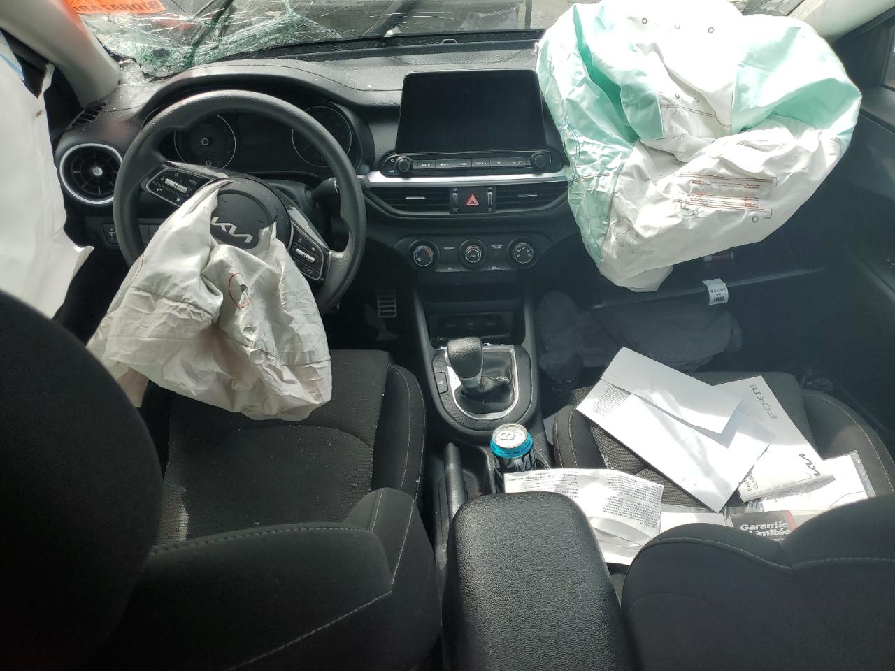 2022 KIA FORTE FE VIN:3KPF24AD9NE493589