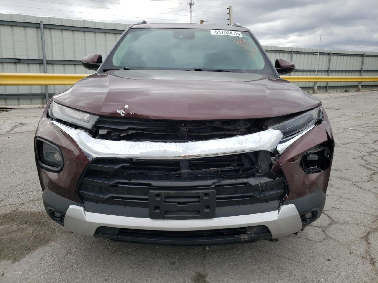 2022 CHEVROLET TRAILBLAZER LT VIN:KL79MPSL2NB056705