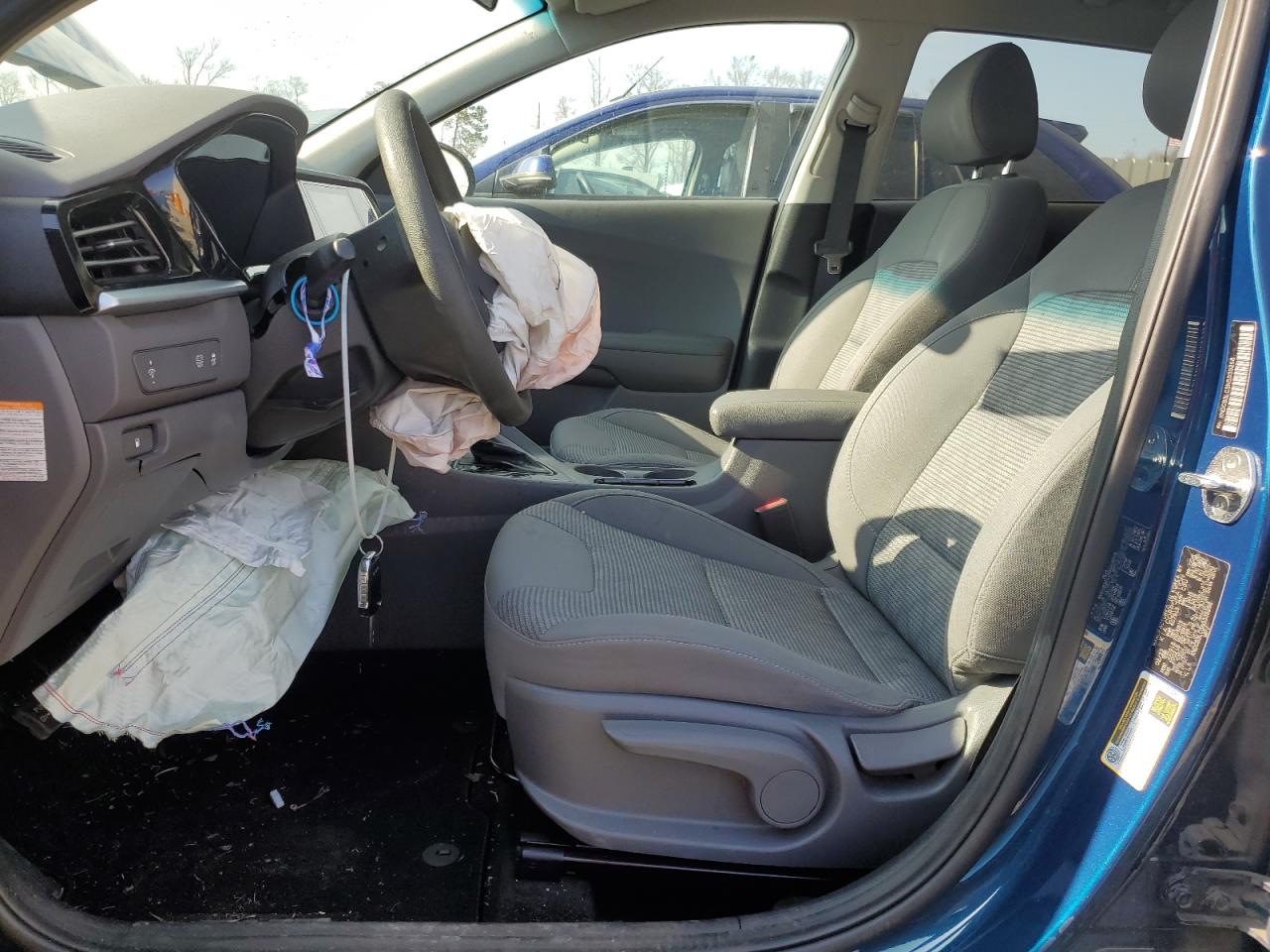 2022 KIA NIRO LX VIN:KNDCB3LC5N5539268