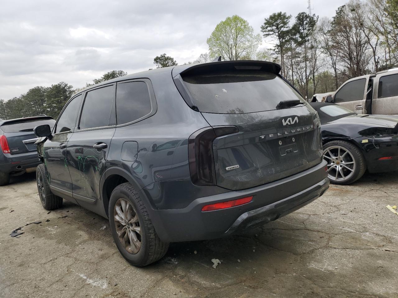 2022 KIA TELLURIDE LX VIN:5XYP2DHC3NG288001