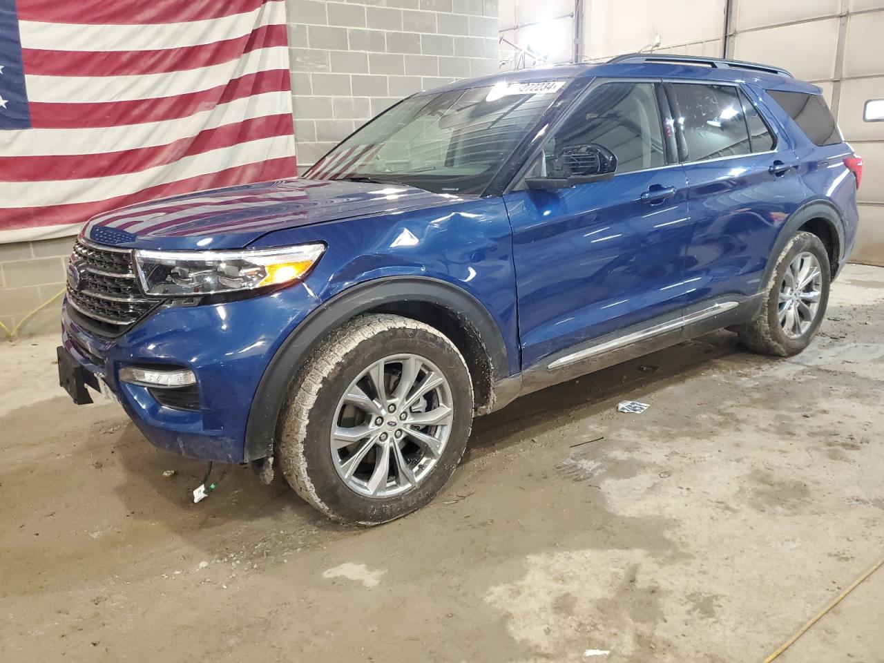 2022 FORD EXPLORER XLT VIN:1FMSK8DH5NGA72338