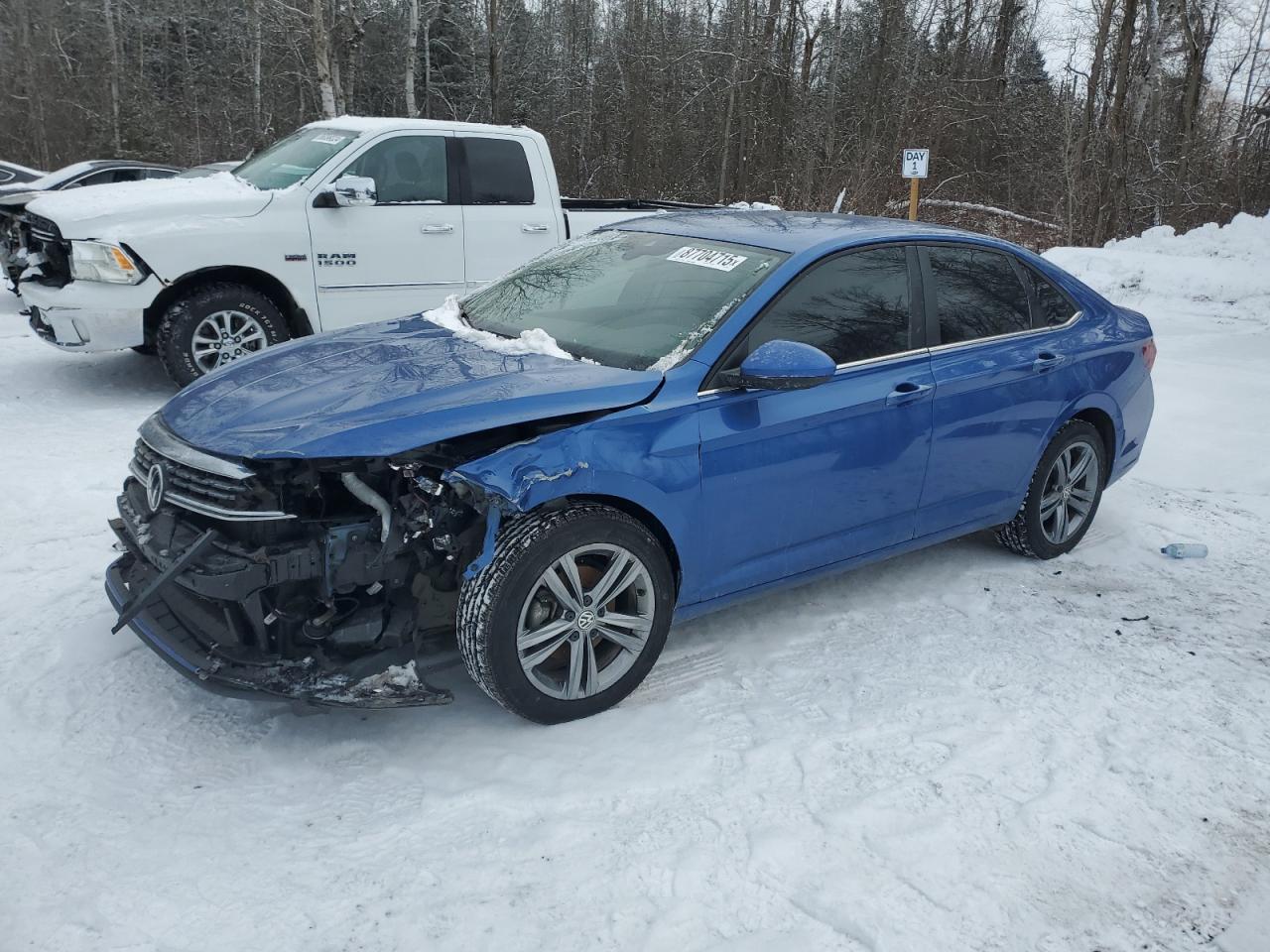 2022 VOLKSWAGEN JETTA SE VIN:3VWEM7BU0NM010144
