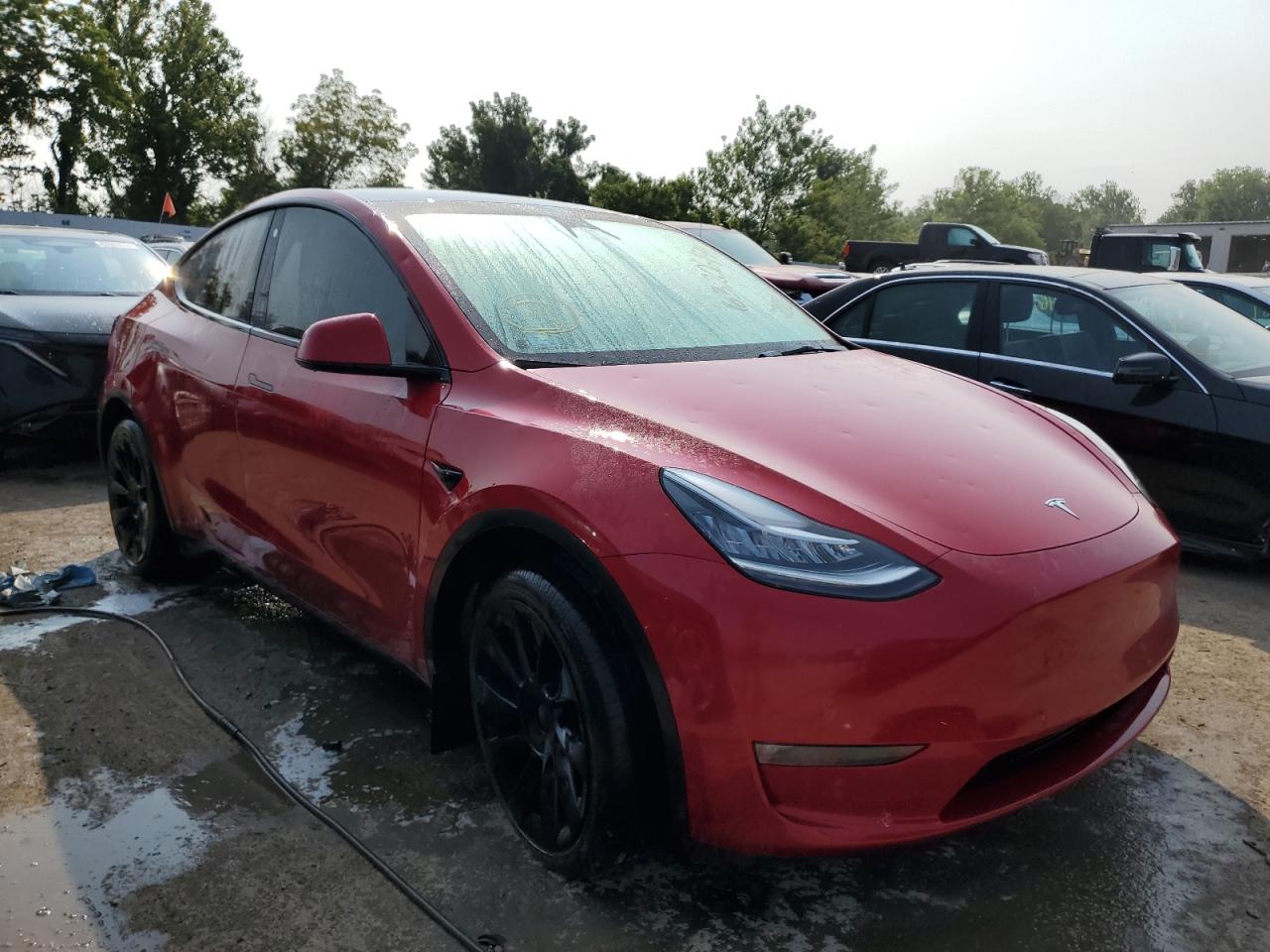 2022 TESLA MODEL Y  VIN:7SAYGDEE0NF460877