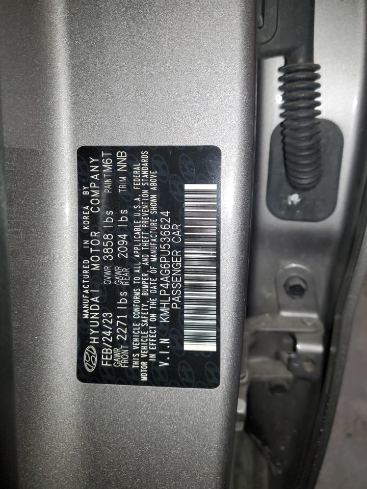 2023 HYUNDAI ELANTRA LIMITED VIN:KMHLP4AG6PU536624