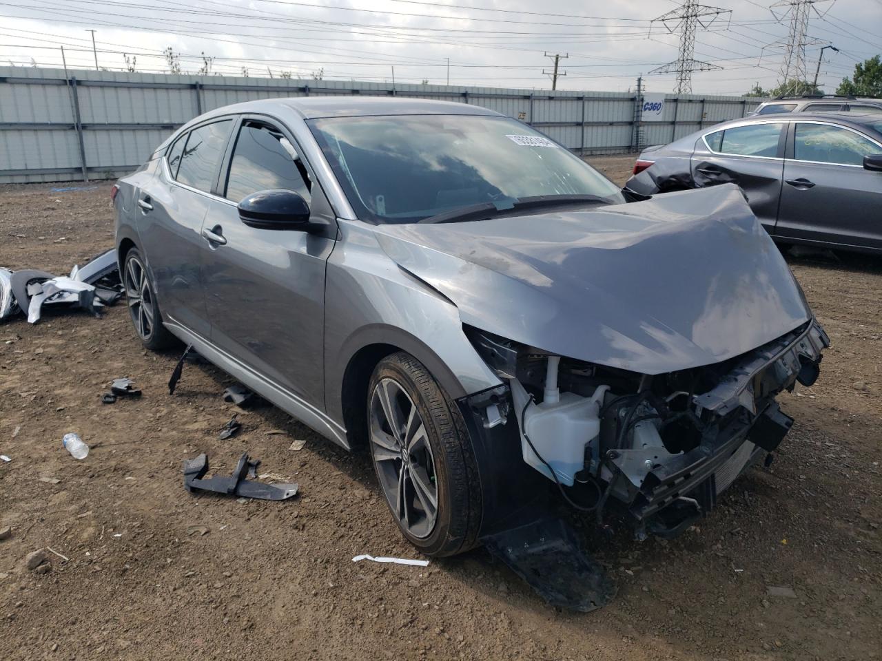 2022 NISSAN SENTRA SR VIN:3N1AB8DV3NY270293