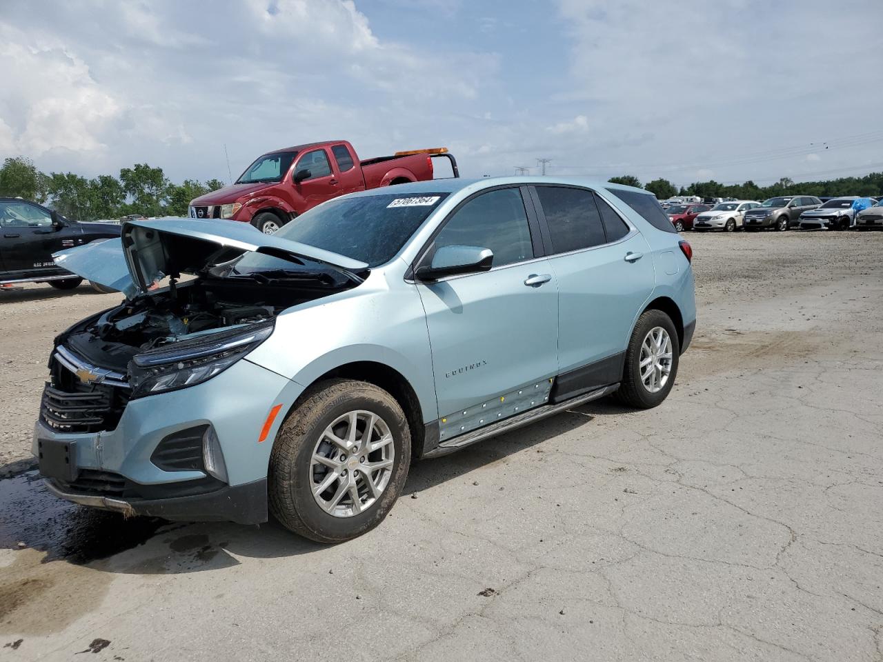 2022 CHEVROLET EQUINOX LT VIN:2GNAXUEV9N6135785