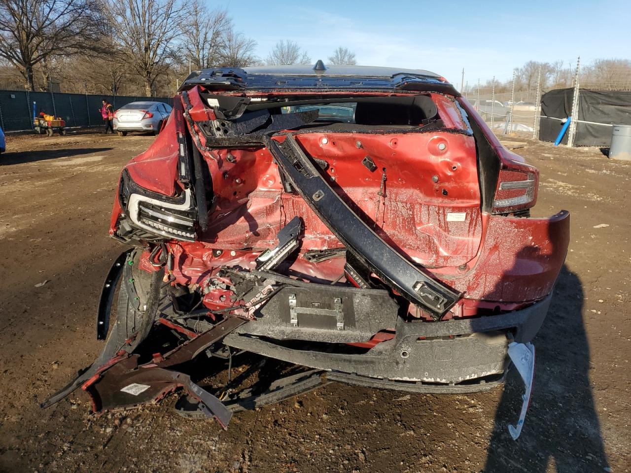 2023 VOLVO C40 RECHARGE ULTIMATE VIN:YV4ED3GM8P2039130