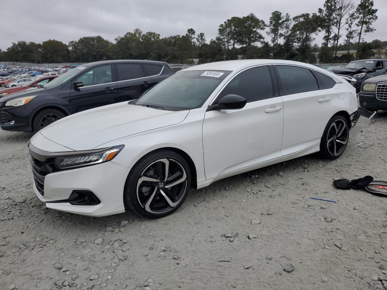2022 HONDA ACCORD SPORT VIN:1HGCV1F37NA093348