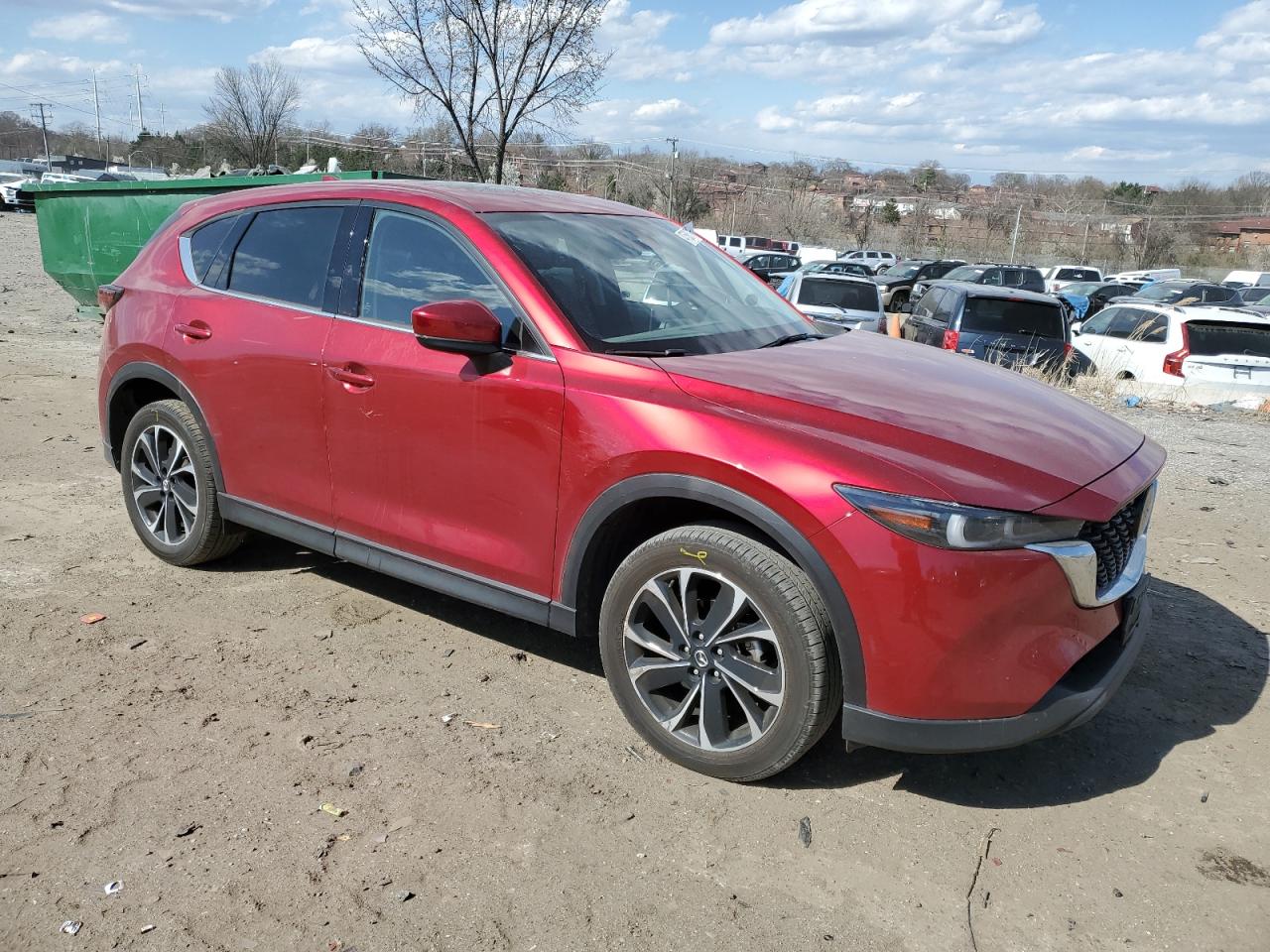 2022 MAZDA CX-5 PREMIUM PLUS VIN:JM3KFBEM9N1586480