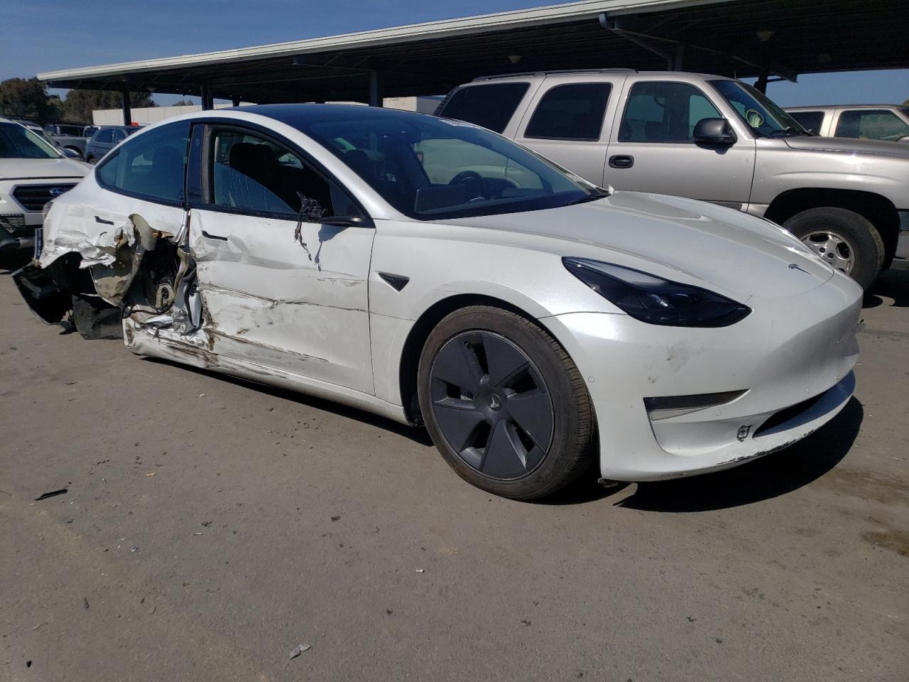 2022 TESLA MODEL 3  VIN:5YJ3E1EB7NF199331