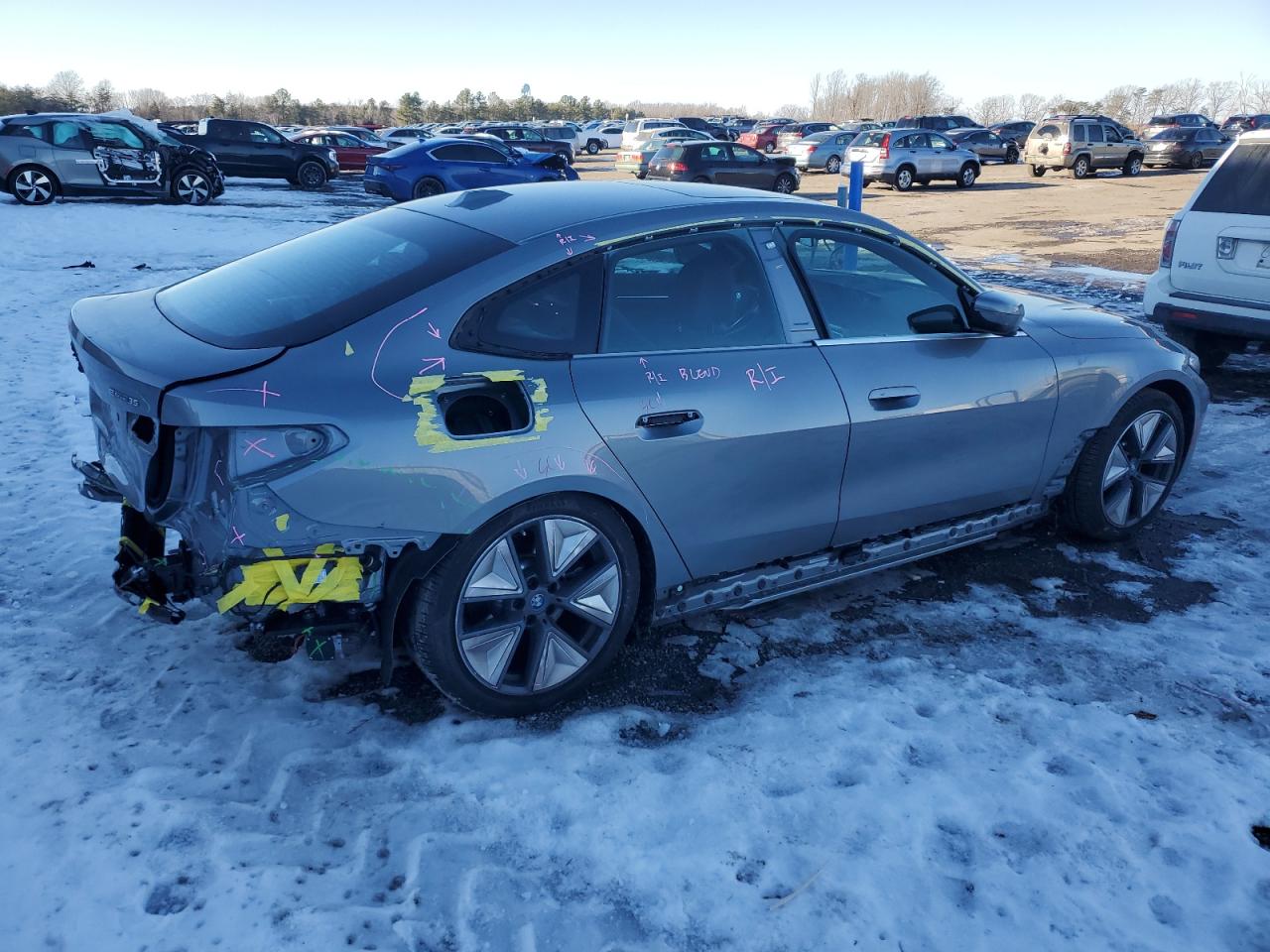 2024 BMW I4 EDRIVE 35 VIN:WBY43AW03RFS91513