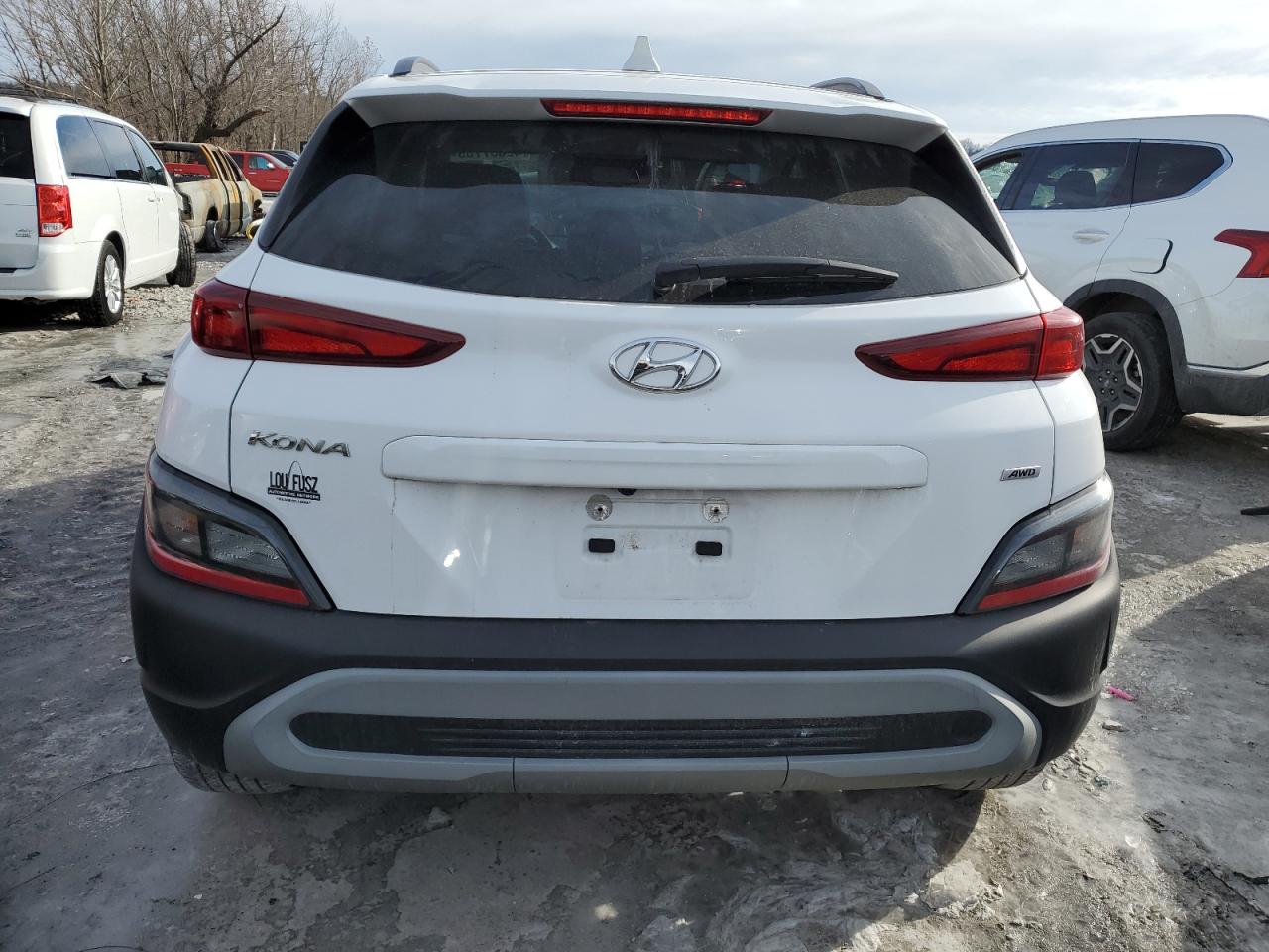 2023 HYUNDAI KONA SEL VIN:KM8K6CAB9PU981601