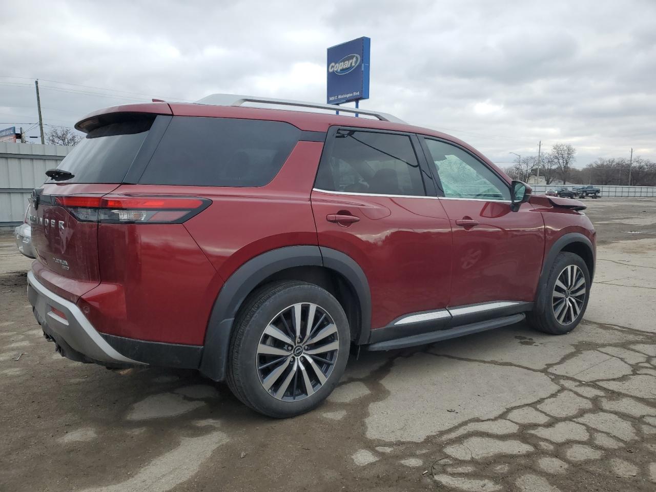2022 NISSAN PATHFINDER PLATINUM VIN:5N1DR3DK4NC264859