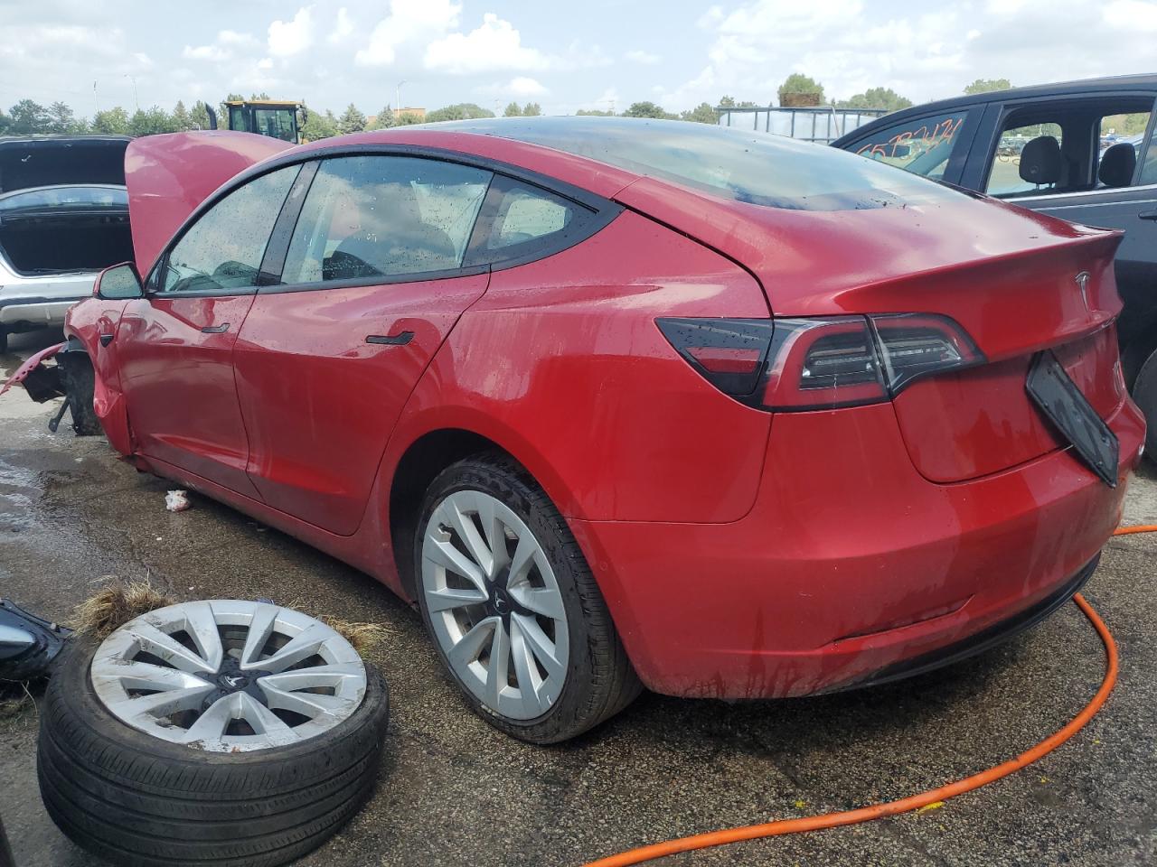 2022 TESLA MODEL 3  VIN:5YJ3E1EBXNF286835