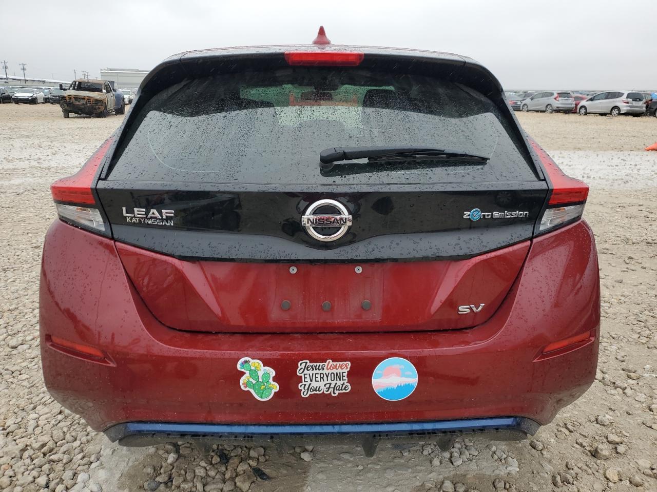 2022 NISSAN LEAF SV VIN:1N4AZ1CV6NC550435