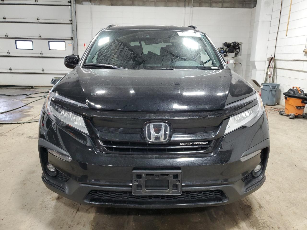 2022 HONDA PILOT BLACK VIN:5FNYF6H71NB041994