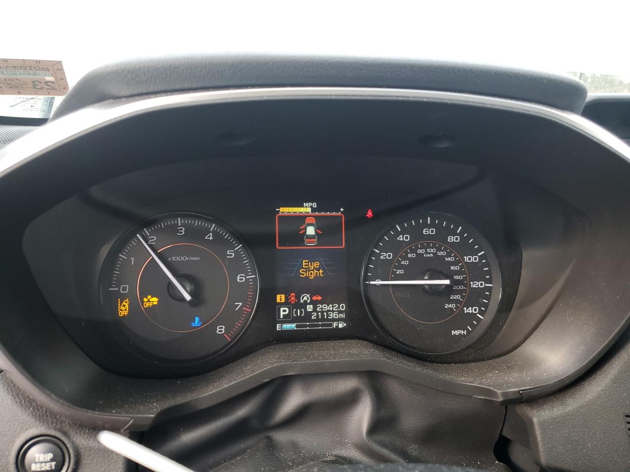 2022 SUBARU CROSSTREK PREMIUM VIN:JF2GTAEC3NH257548