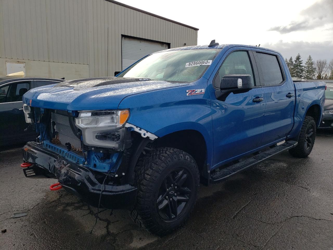 2022 CHEVROLET SILVERADO K1500 LT TRAIL BOSS VIN:3GCUDFEL8NG626149