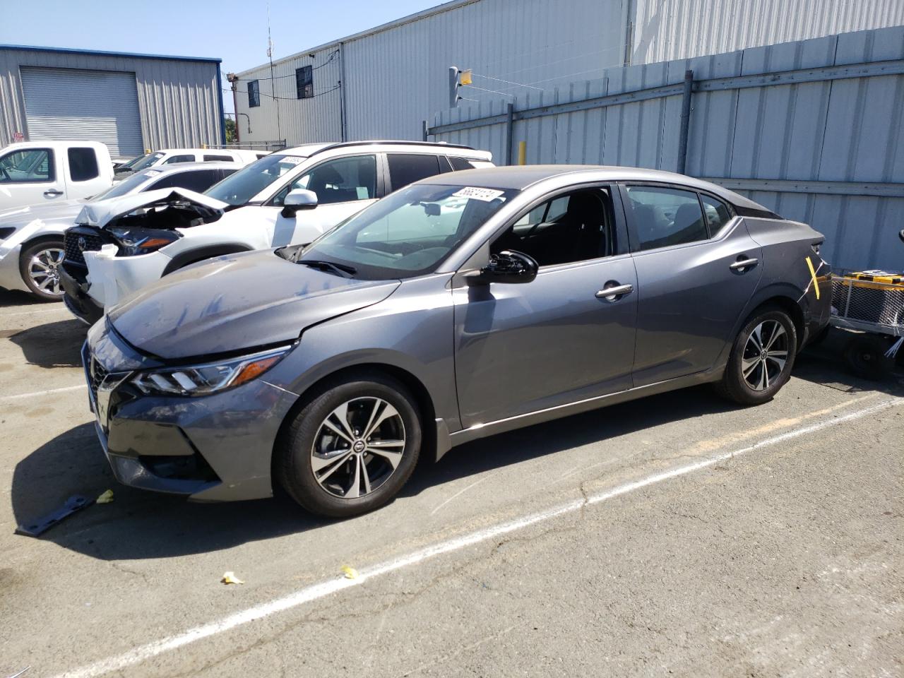 2022 NISSAN SENTRA SV VIN:3N1AB8CV0NY296464