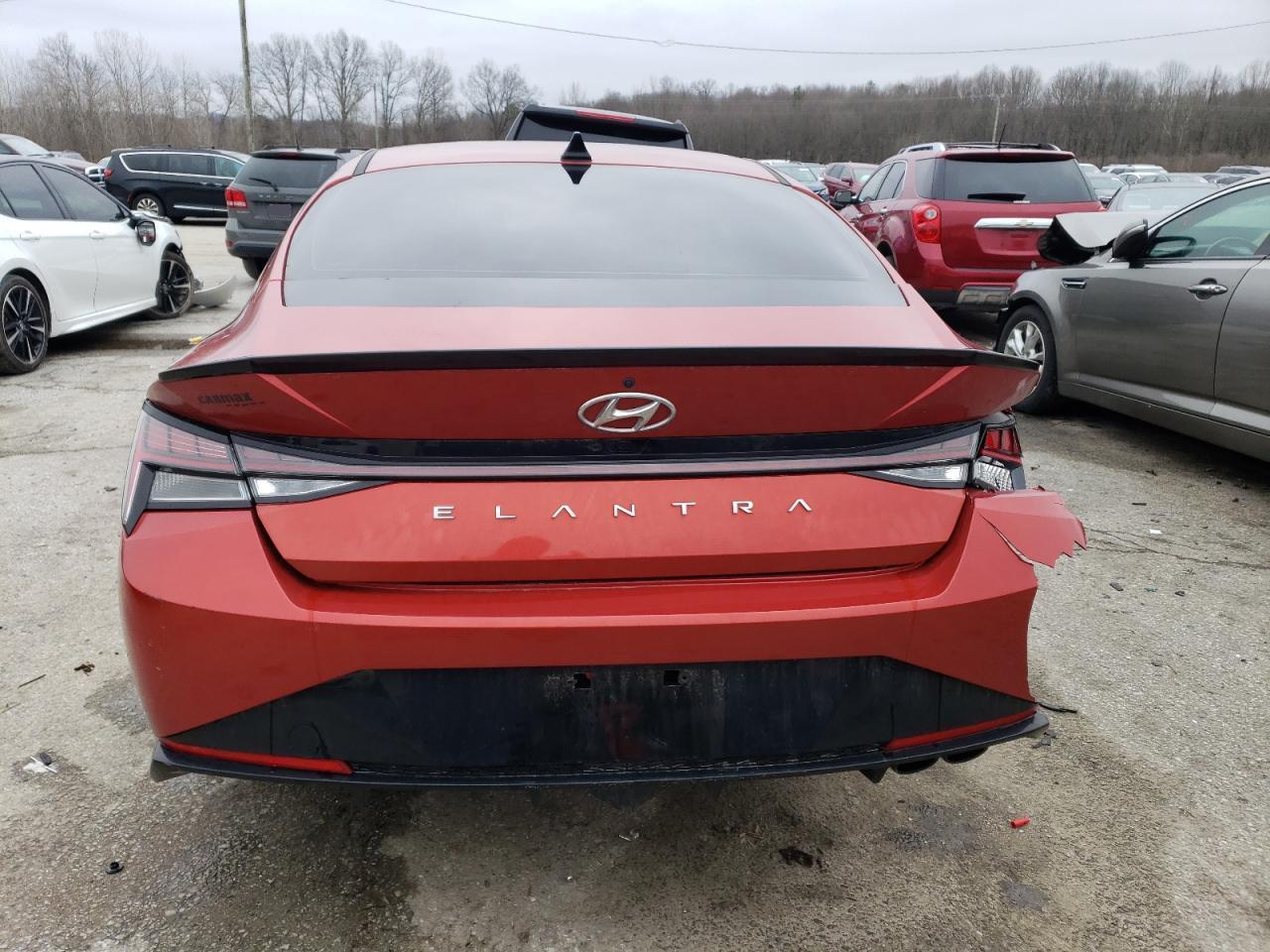 2022 HYUNDAI ELANTRA N LINE VIN:KMHLR4AFXNU240780
