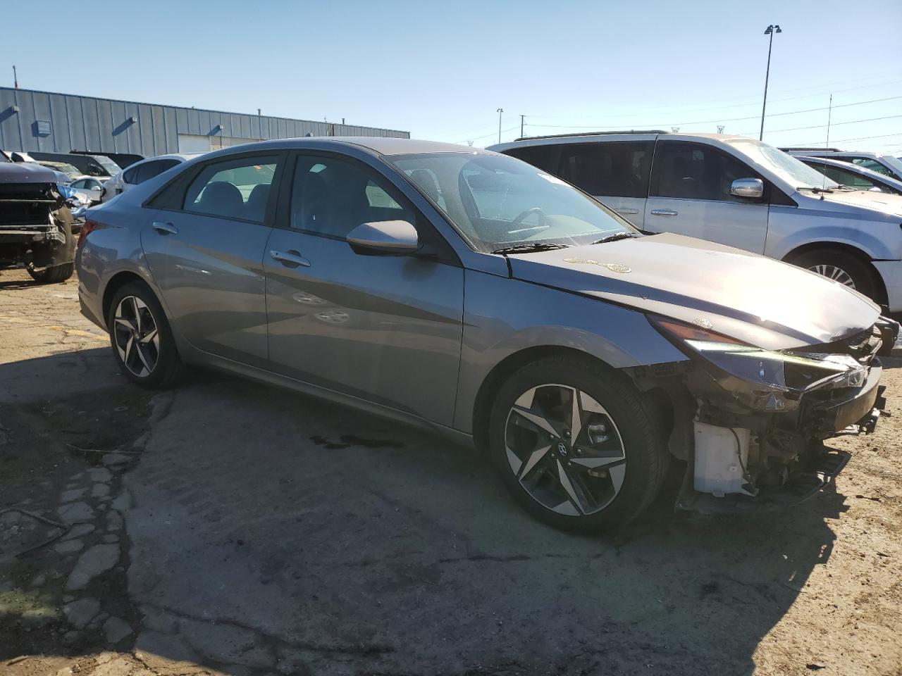 2023 HYUNDAI ELANTRA SEL VIN:KMHLS4AG1PU559663