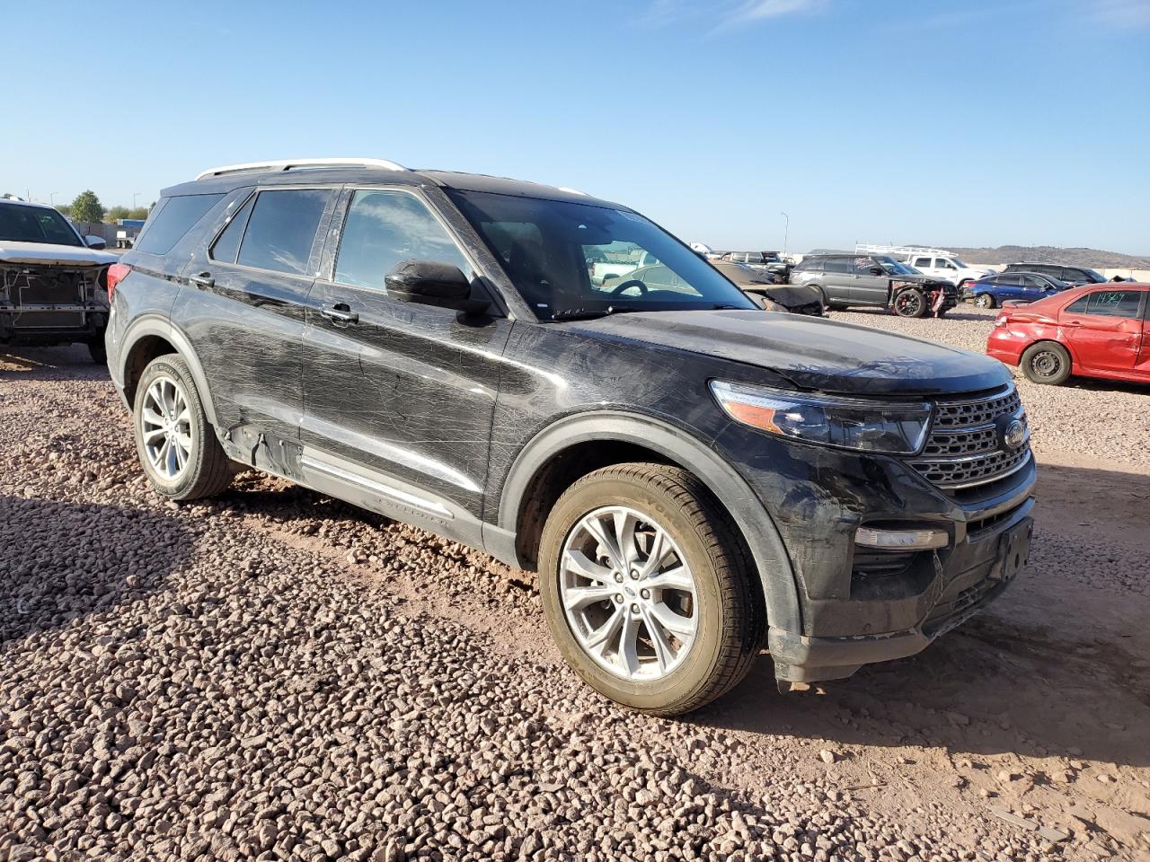 2022 FORD EXPLORER LIMITED VIN:1FMSK8FH5NGB07814
