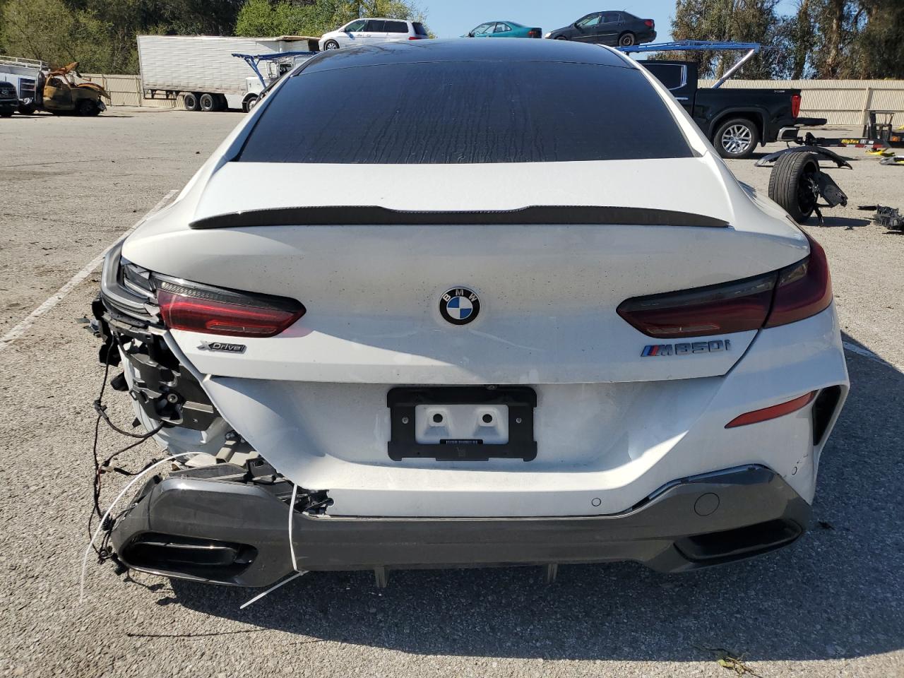 2022 BMW M850XI  VIN:WBAGV8C08NCH67191