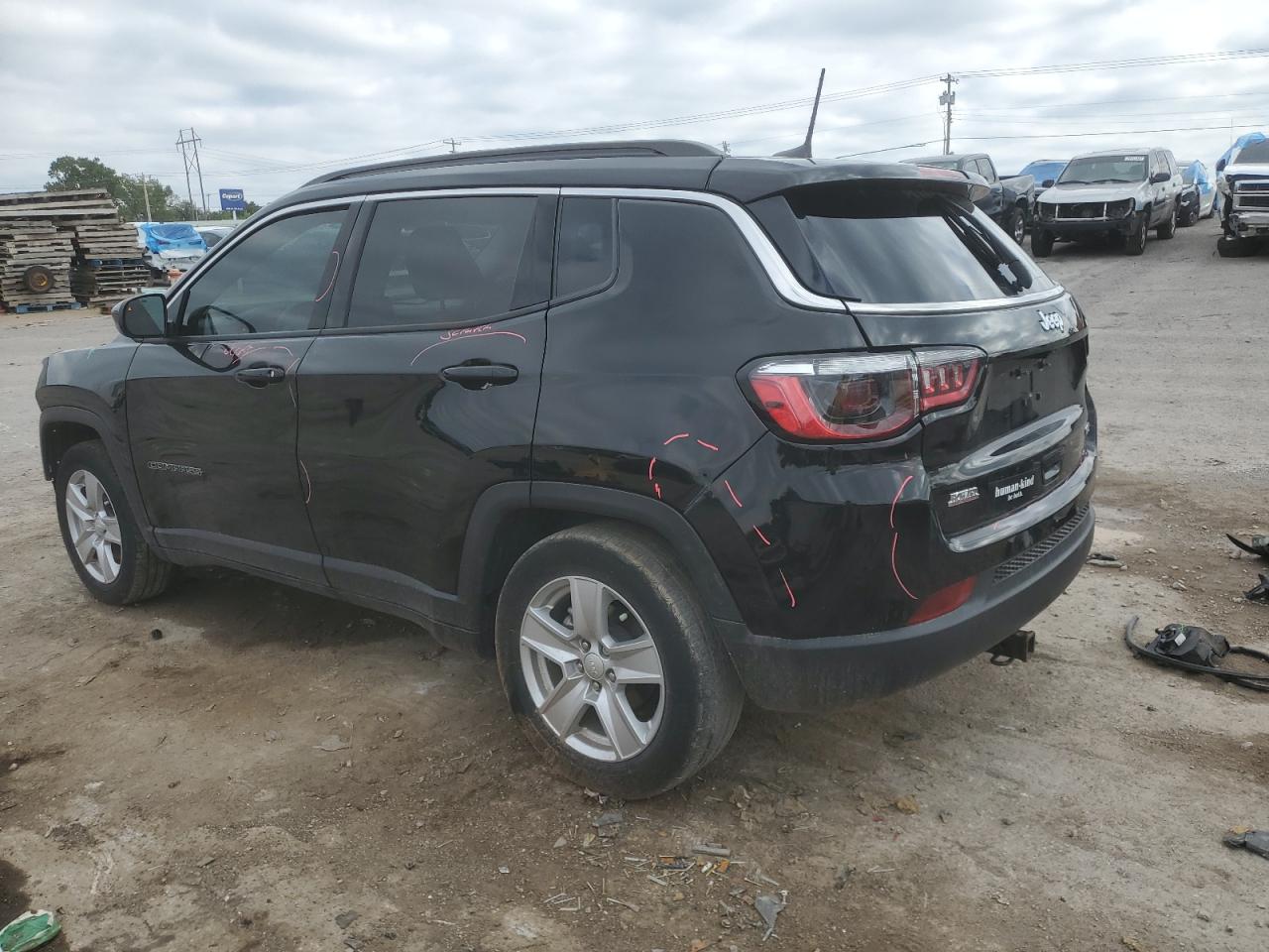 2022 JEEP COMPASS LATITUDE VIN:3C4NJCBB5NT192450