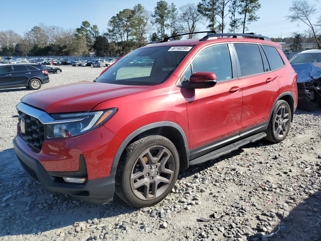 2022 HONDA PASSPORT EXL VIN:5FNYF7H50NB005413