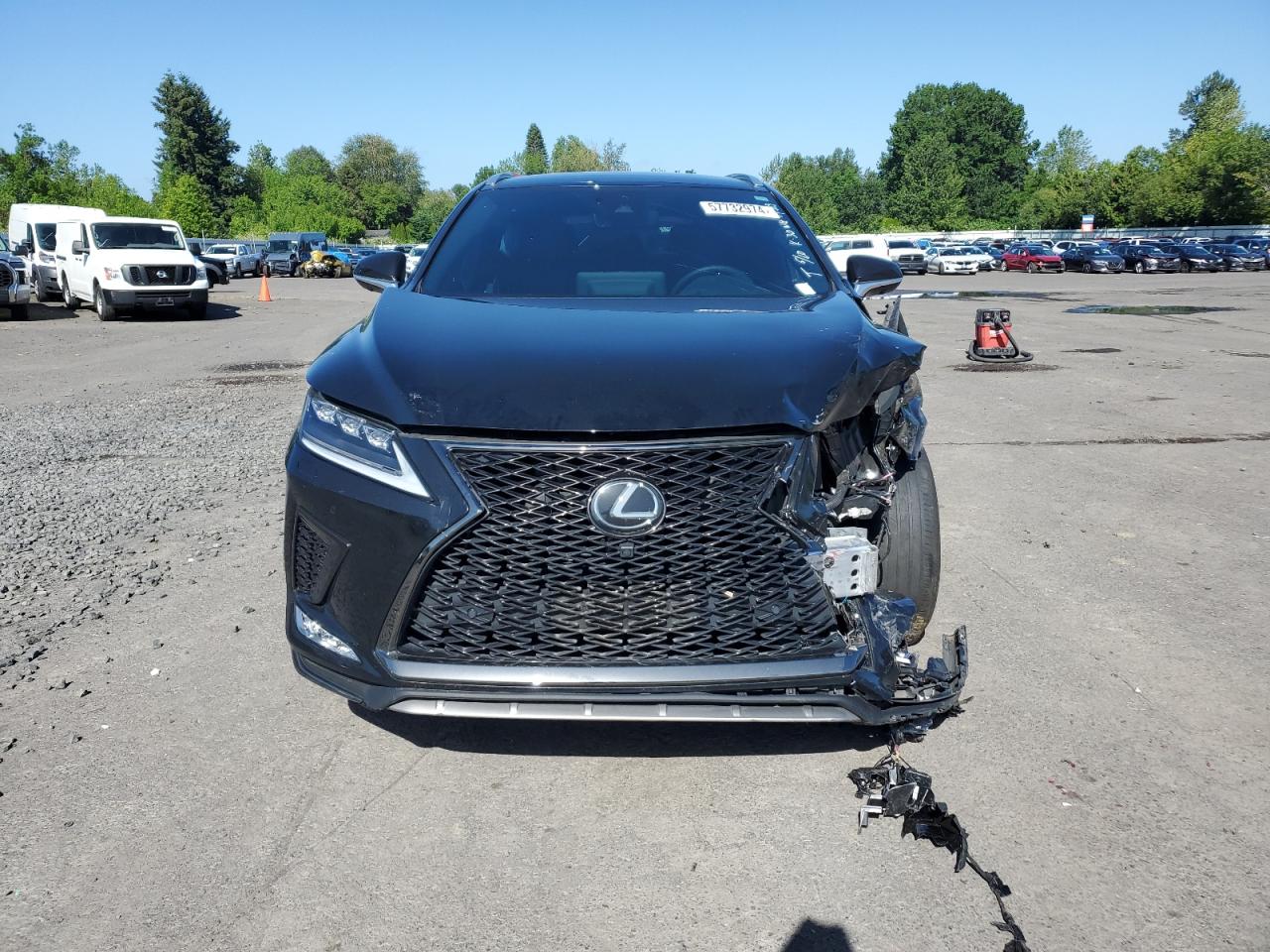 2022 LEXUS RX 350 F-SPORT VIN:2T2YZMDA1NC356663