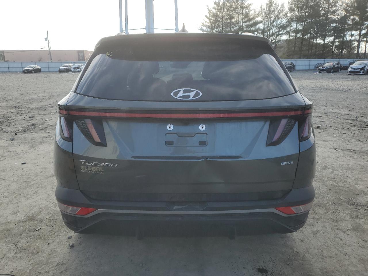 2022 HYUNDAI TUCSON SEL VIN:5NMJFCAE9NH089556