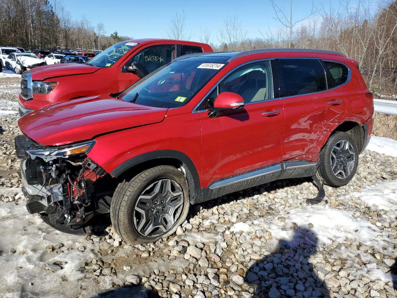 2022 HYUNDAI SANTA FE LIMITED VIN:5NMS4DAL9NH416617