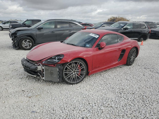2022 PORSCHE CAYMAN GTS VIN:WP0AD2A89NS268467