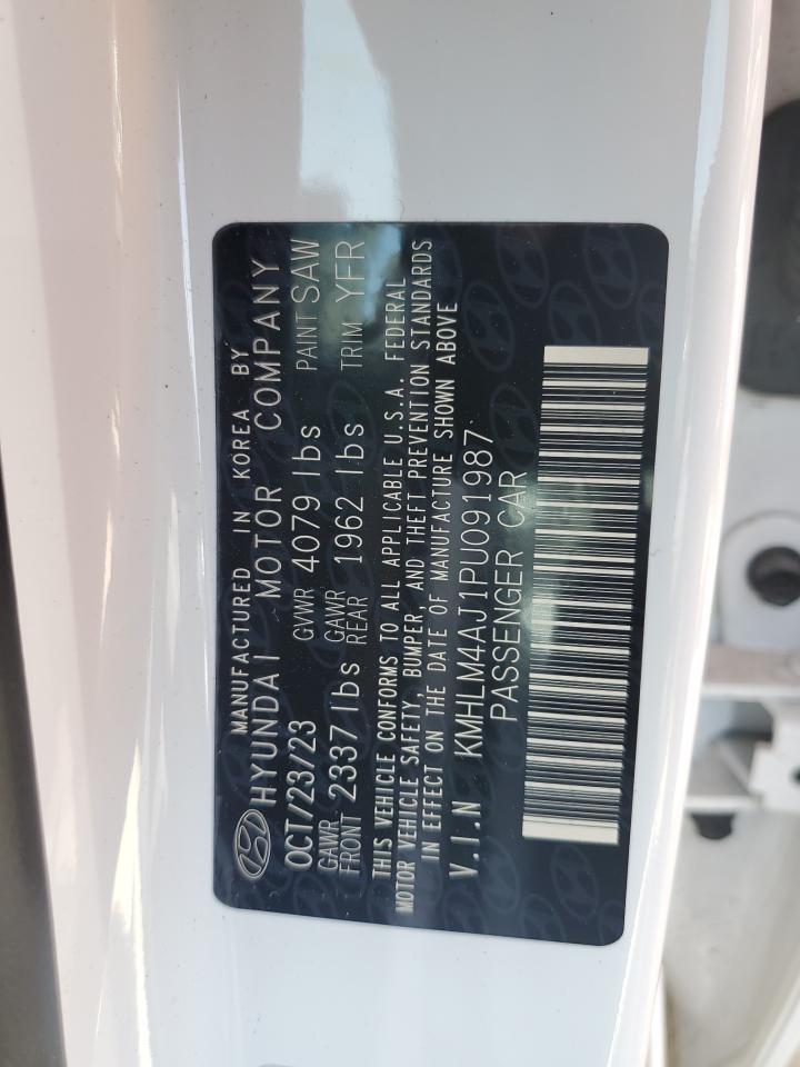 2023 HYUNDAI ELANTRA BLUE VIN:KMHLM4AJ1PU091987