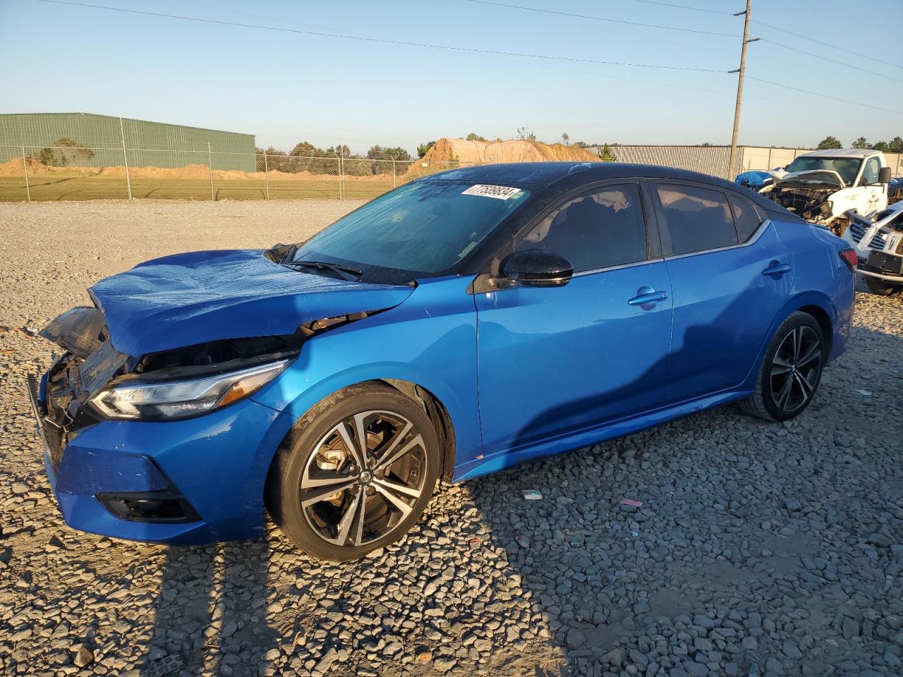 2022 NISSAN SENTRA SR VIN:3N1AB8DV2NY262072