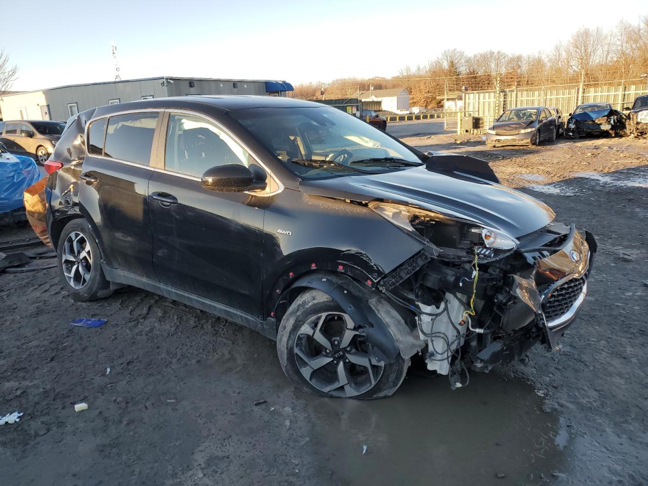 2022 KIA SPORTAGE LX VIN:KNDPMCAC6N7999106