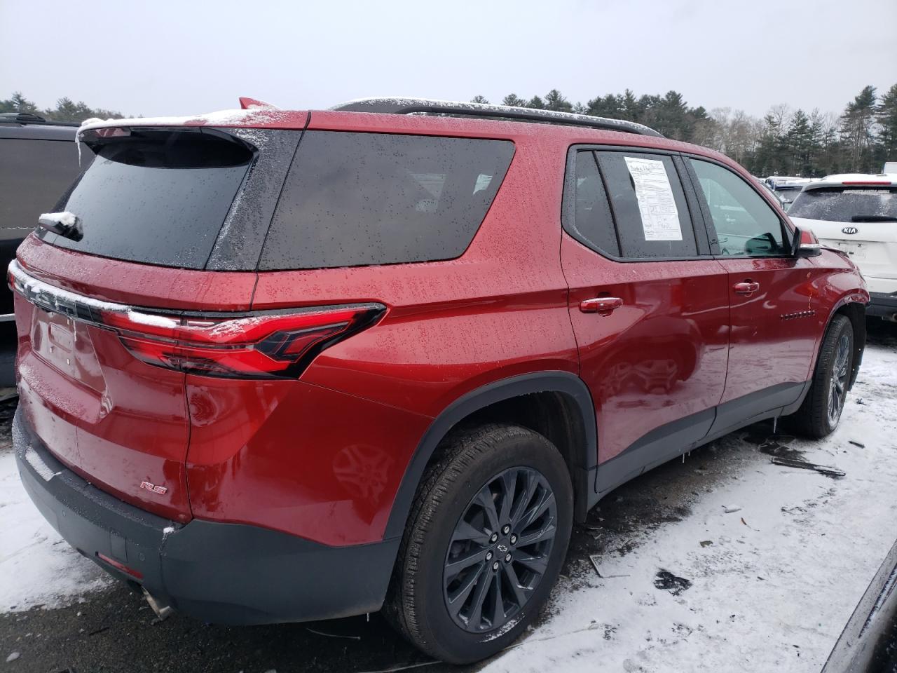 2022 CHEVROLET TRAVERSE RS VIN:1GNEVJKW6NJ170841
