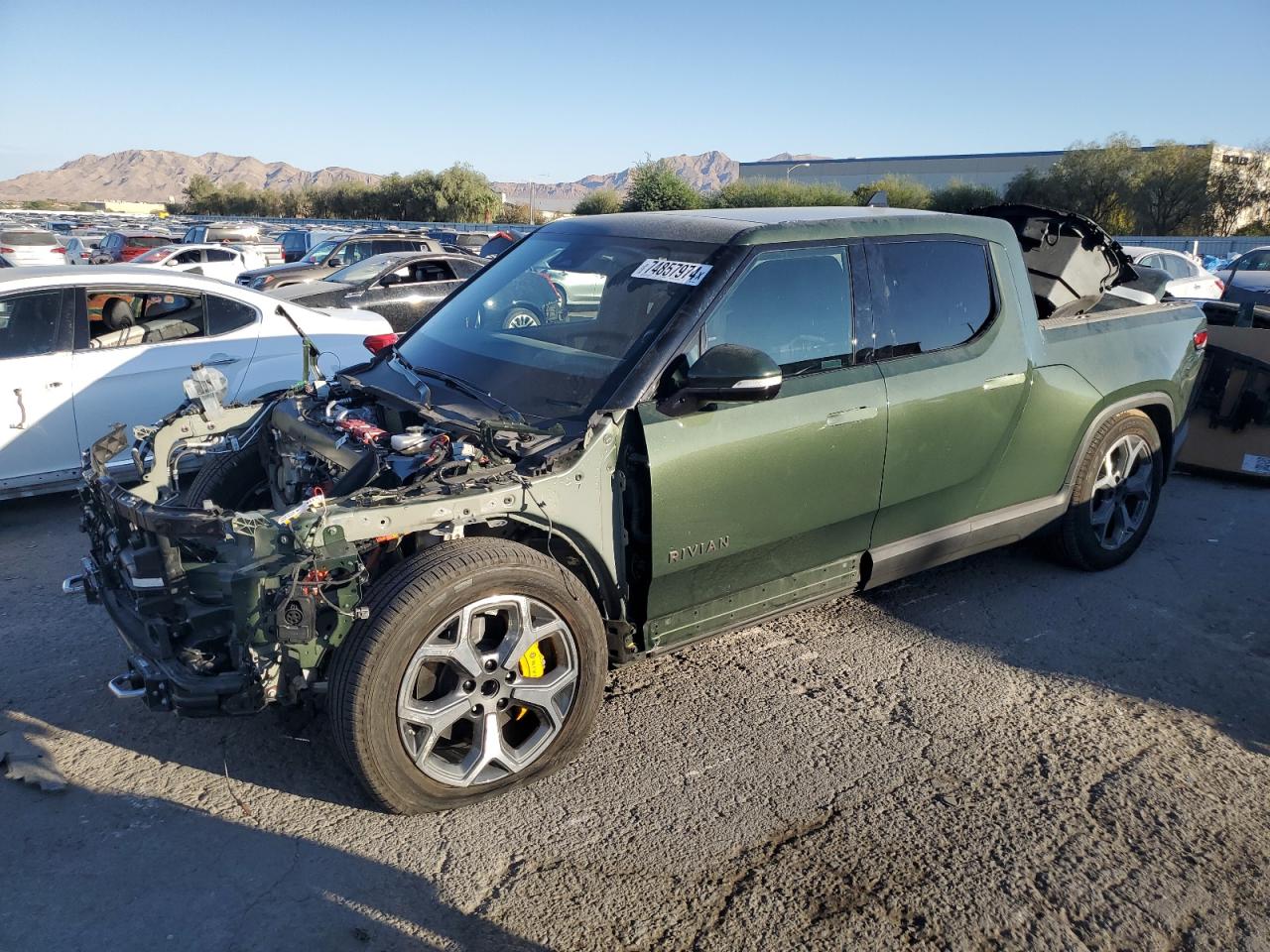 2022 RIVIAN R1T ADVENTURE VIN:7FCTGAAA5NN007049