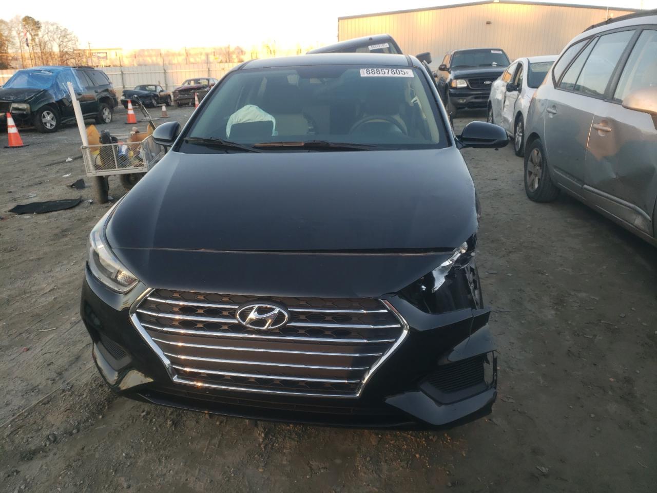 2022 HYUNDAI ACCENT SE VIN:3KPC24A63NE163533